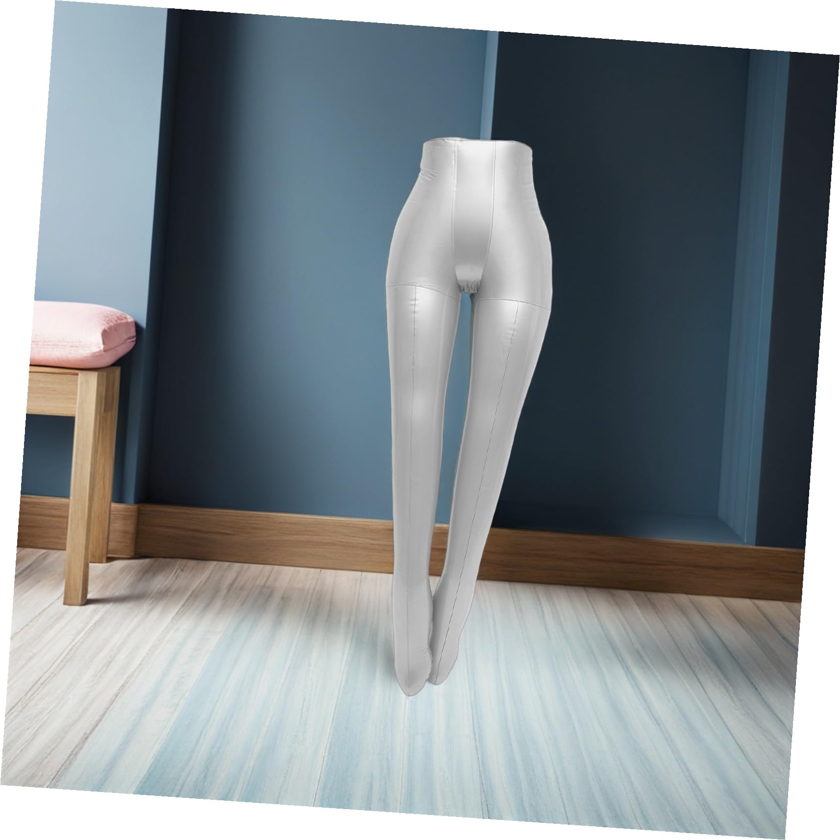 LIFKOME 3 Stück Aufblasbares Damen Beinform Modell aus Robustem PVC für Hosen und Strumpfwaren Präsentation Realistische Schaufensterpuppe für Professionelle Kleidungsausstellung und