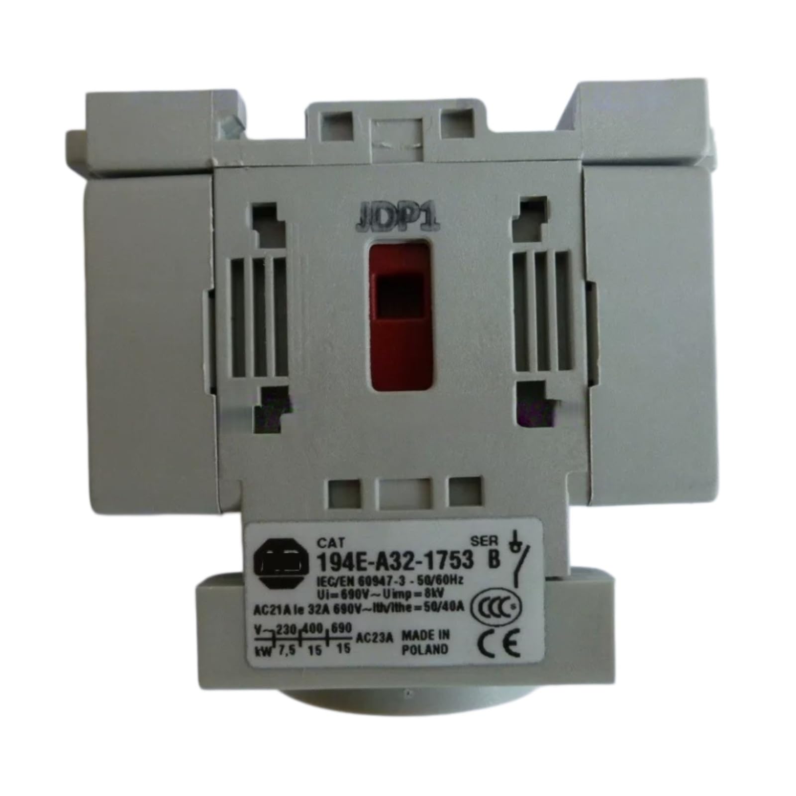 Interrupteur de charge 194E-A32-1753 pour sécuriser vos armoires électriques