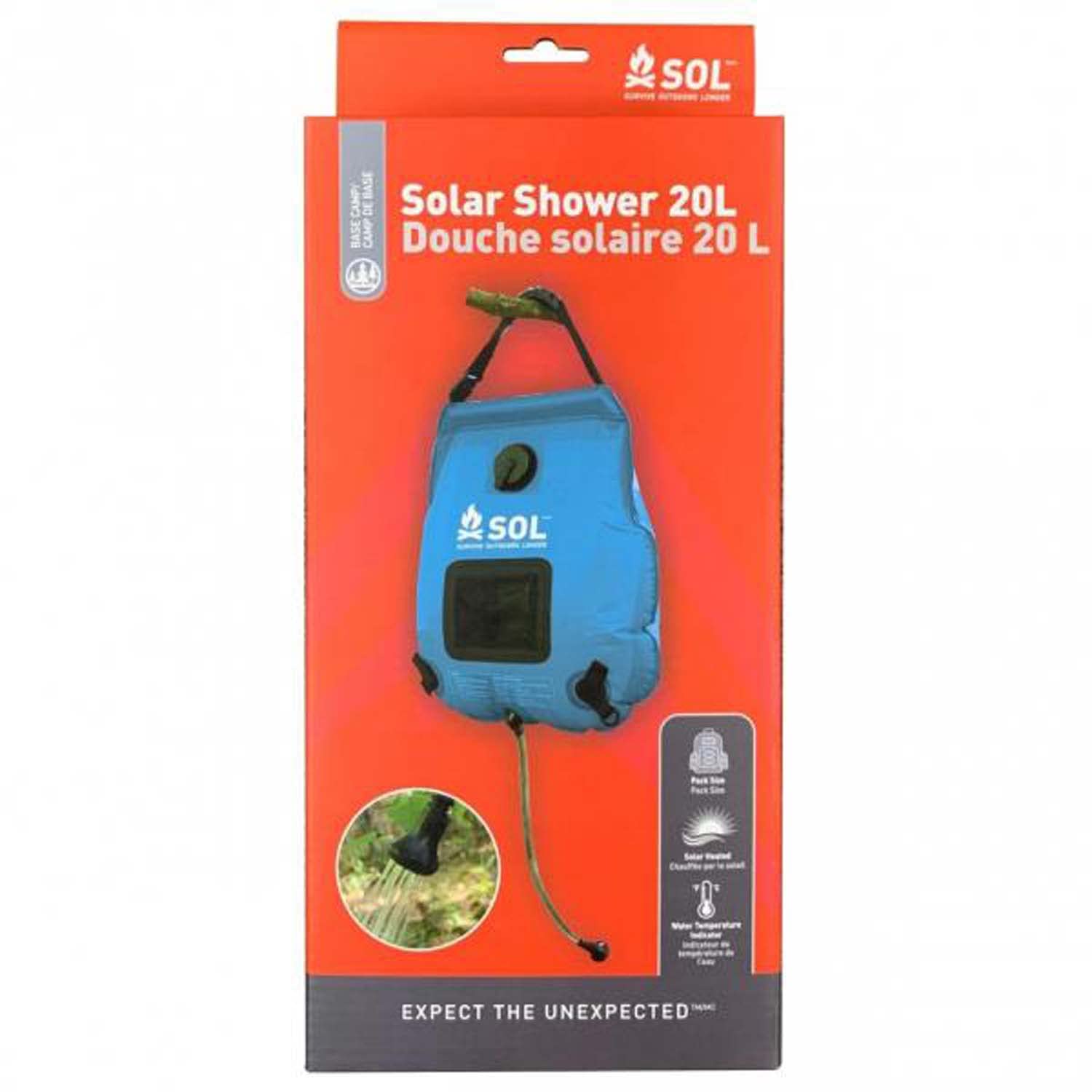 SOL(ソル) シャワー 温水シャワー 容量:20L ソーラーシャワー 13873