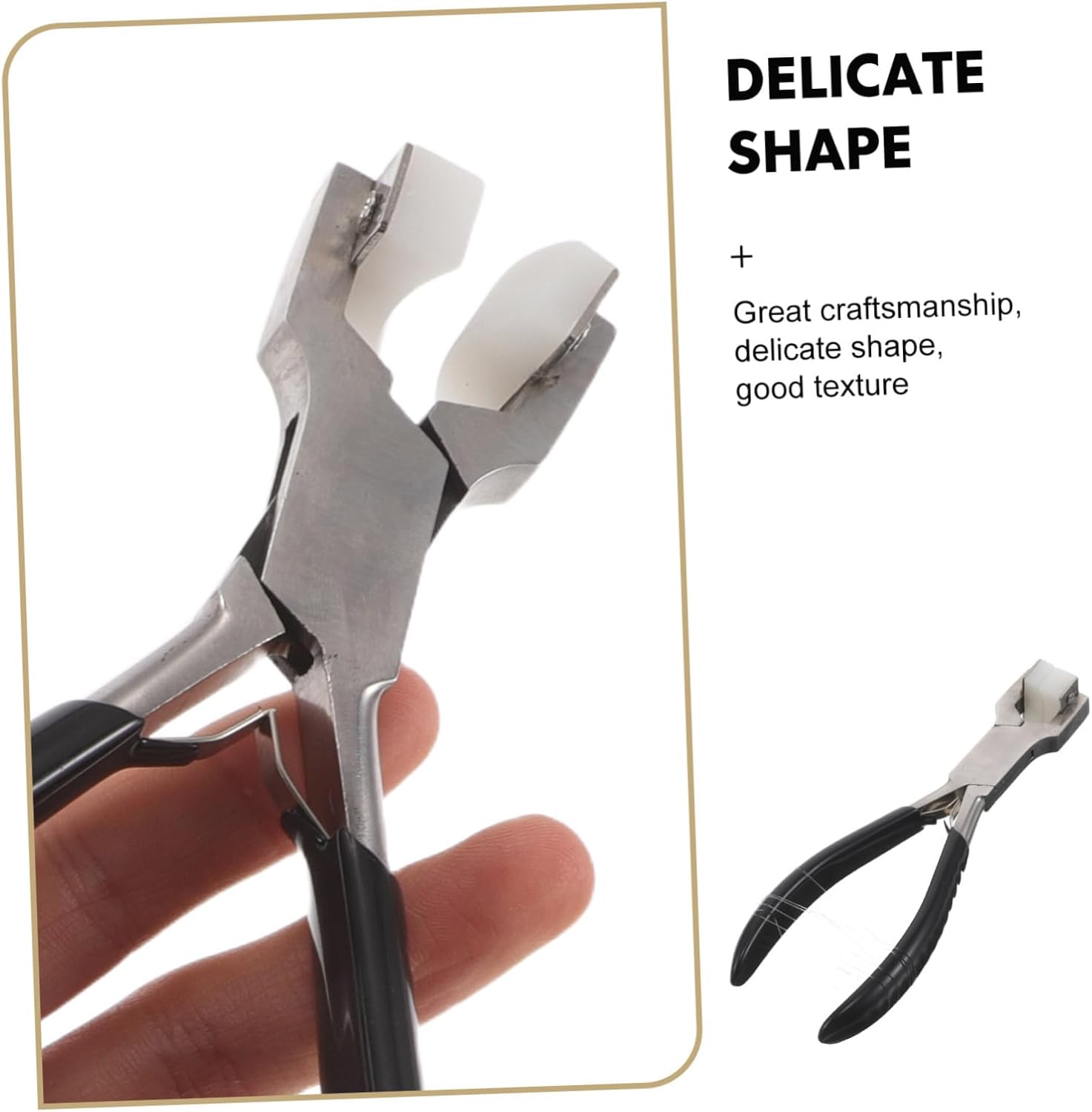 Curved Jewelry Pliers for Beading Repair, Precision Bending Tool