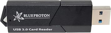 USB 3.0 Multi-Card Reader Ultimate Portable Data Companion Black