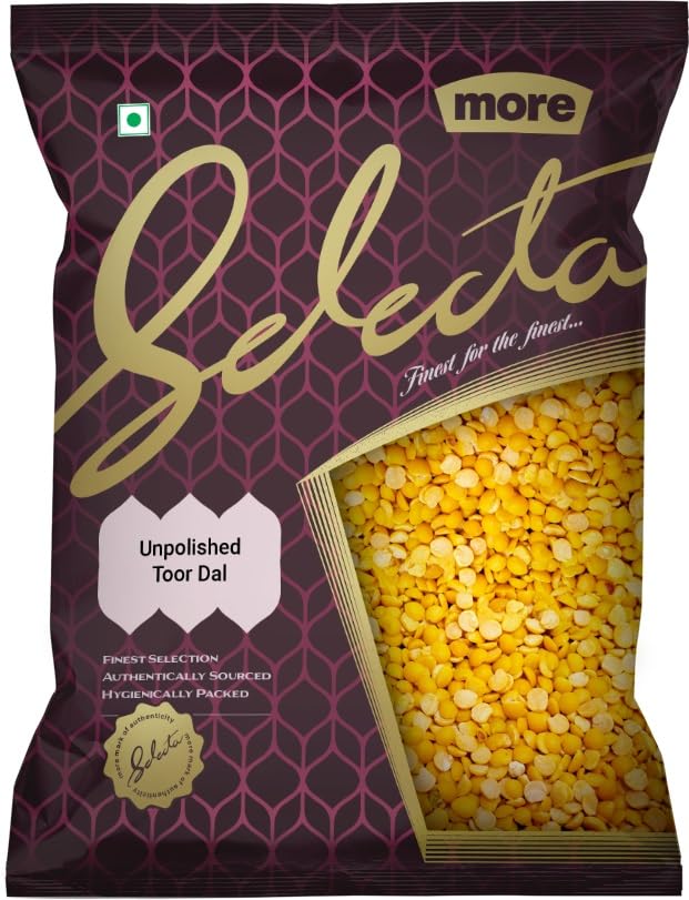 More Selecta Tur Dal, 1kg Pouch
