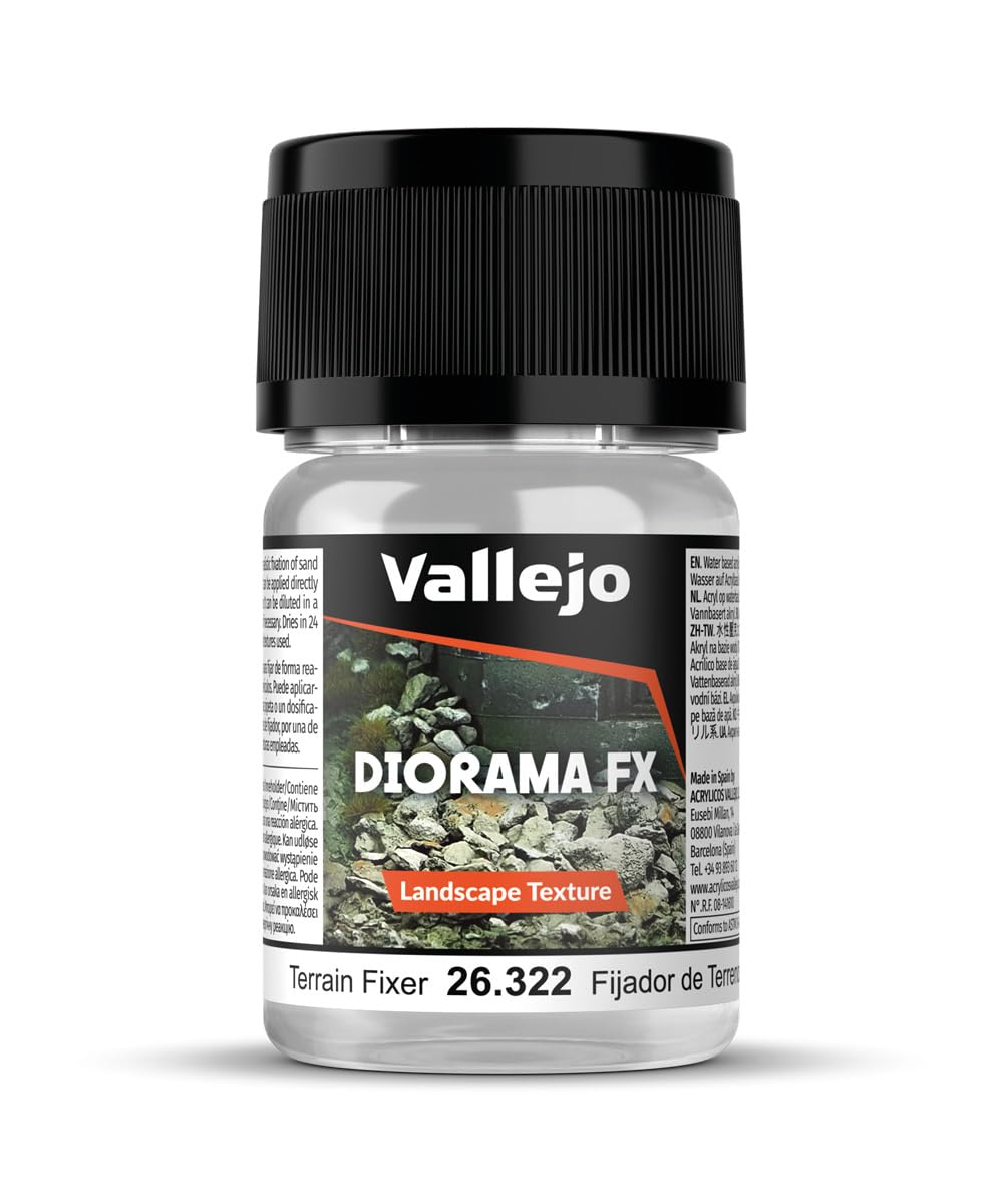 Vallejo AV Diorama FX 35ml - Landscape Textures Terrain Fixer