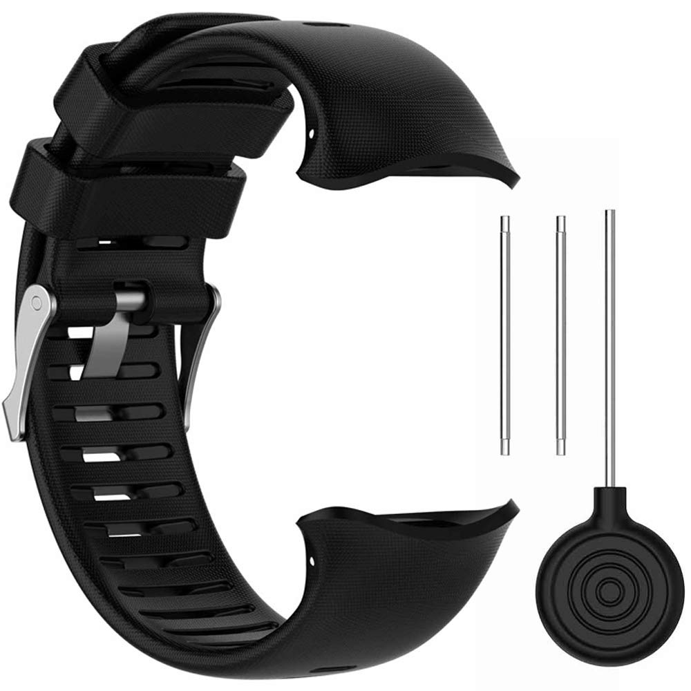 Moorovgi Bracelet pour Polar Vantage V2,Montre en Silicone Souple Bracelets de Sport pour Polar Vantage V2 Unisexe (Noir&Gris Moorovgi Bracelet pour Polar Vantage V2,Montre en Silicone Souple Bracelets de Sport pour Polar Vantage V2 Unisexe (Noir&Gris
