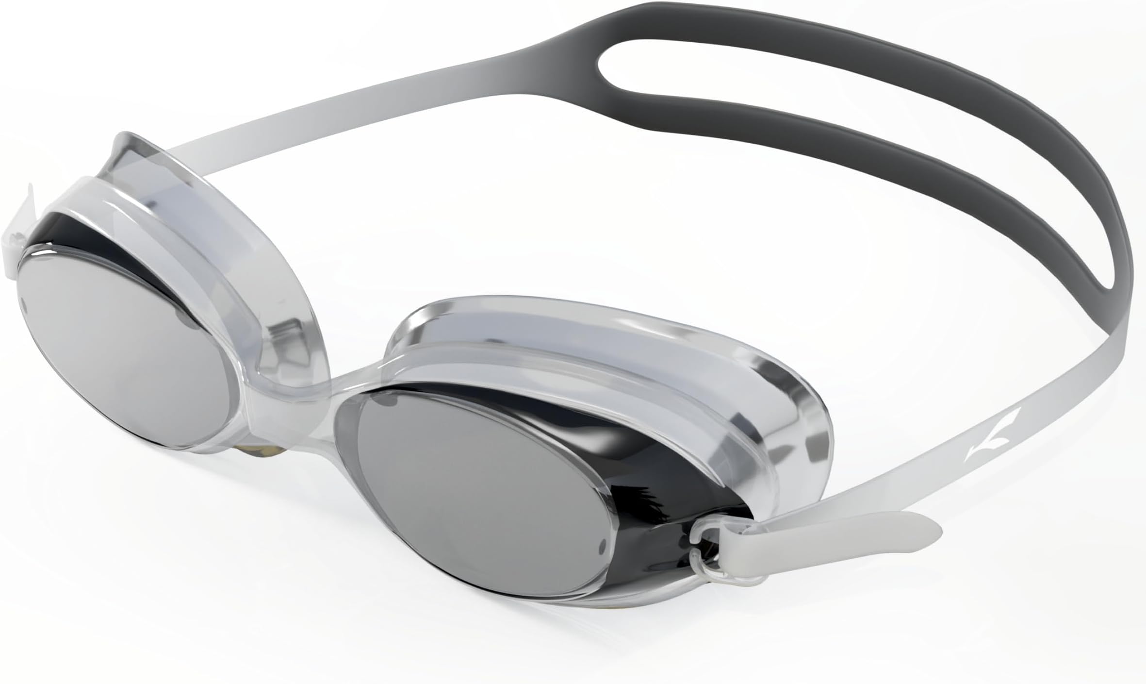 Anti-Fog UV Protection Swimming Goggles for Men, Women | Wide-Angle Vision with Silicone Comfort & Adjustable Strap | Perfect for Adults & Children (Black)