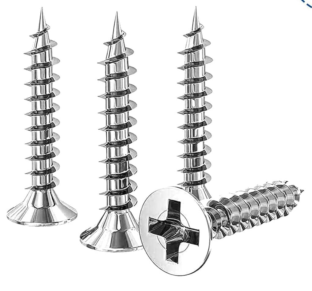 Chaips Four Head Drywall Screws for Fixing Wood, Plywood, Pasterboards