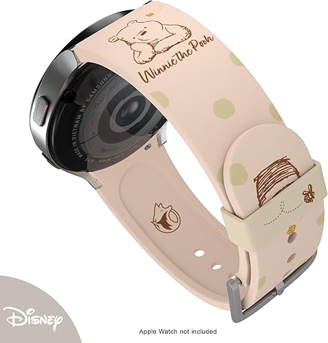 Miniatura 5 de MobyFox Disney Winnie the Pooh - Correa de reloj inteligente Sweet Honey  Producto oficial, compatible con reloj Android (reloj no incluido)  0.78