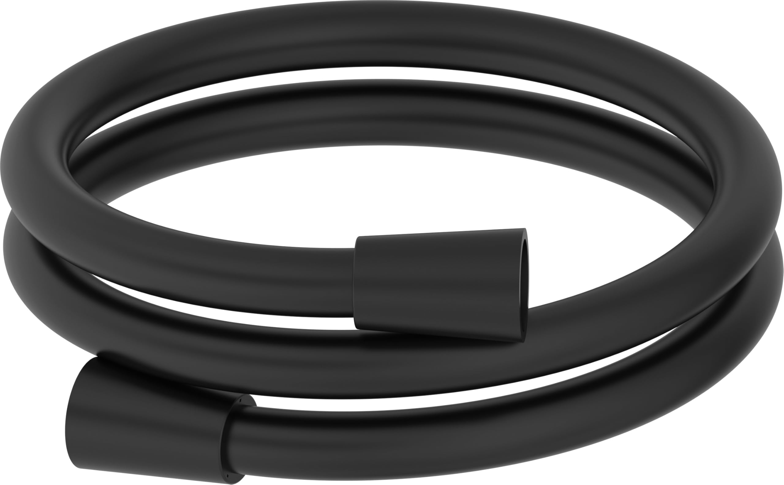 Jacob Delafon Flexible de Douche Universel, Anti-torsion, 1,6m, Noir mat