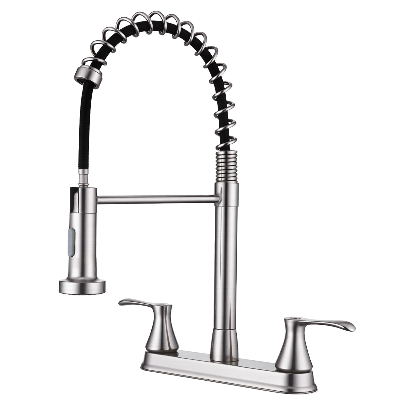 HOMELODY 2 Handles Kitchen Faucet with Pull Down Sprayer