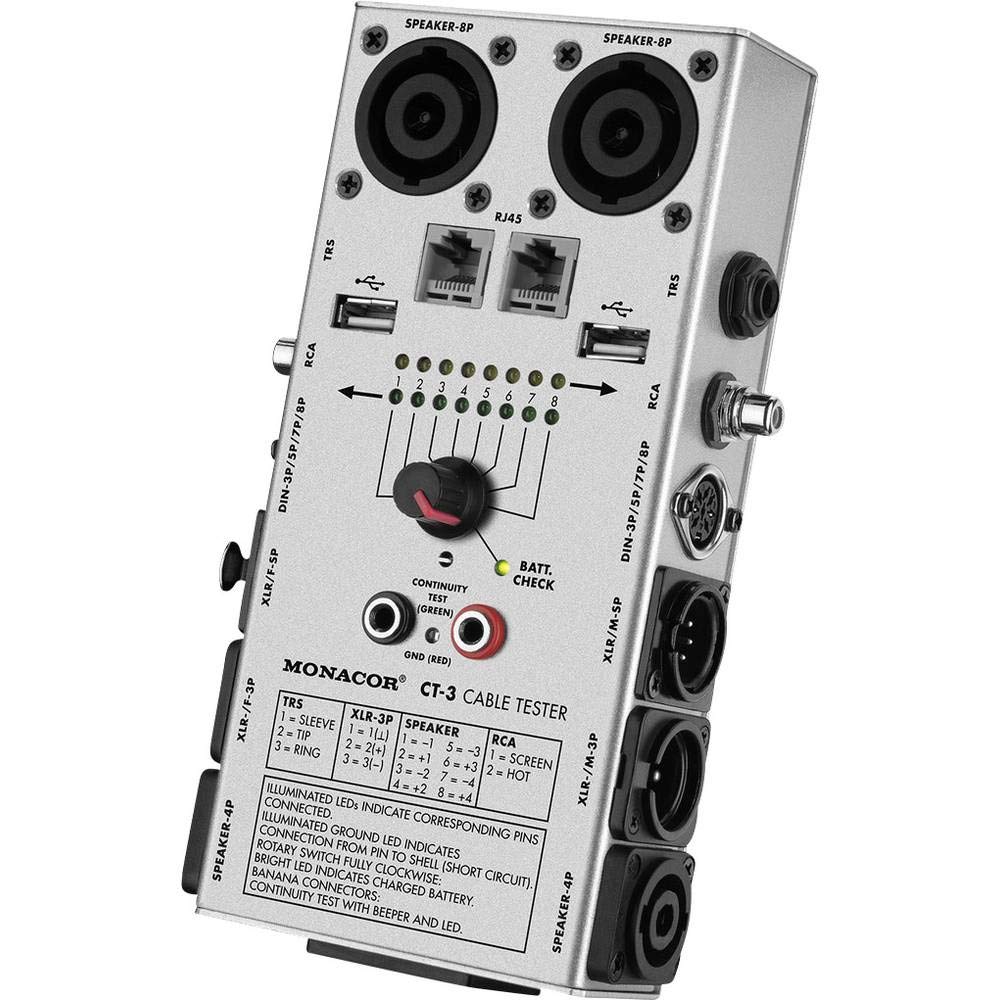 Monacor CT-3 - Kabeltester