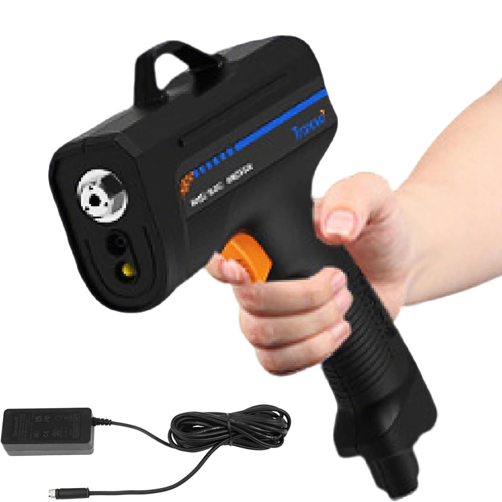 Pistola antiestática de Aire ionizante, Pistola antiestática portátil, eliminador de estática, con luz de detección de Polvo, para Limpiar aparatos electrónicos y automóviles Ordinary