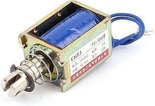 Aexit Push Pull Controls & Indicators Type DIY DC Electromagnet Magnet Solenoid 10mm 25N DC Solenoids 12V 2A