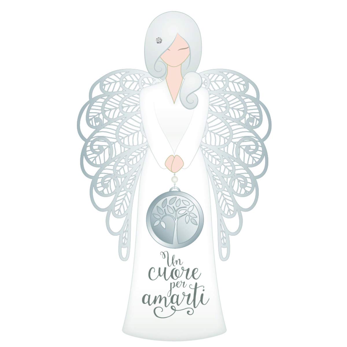 You Are An Angel - 125mm Floral Love Figurine