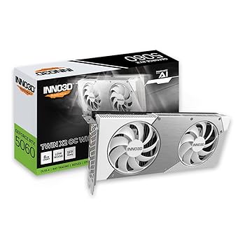 Amazon | INNO3D GeForce RTX 5060 TWIN X2 OC WHITE N50602