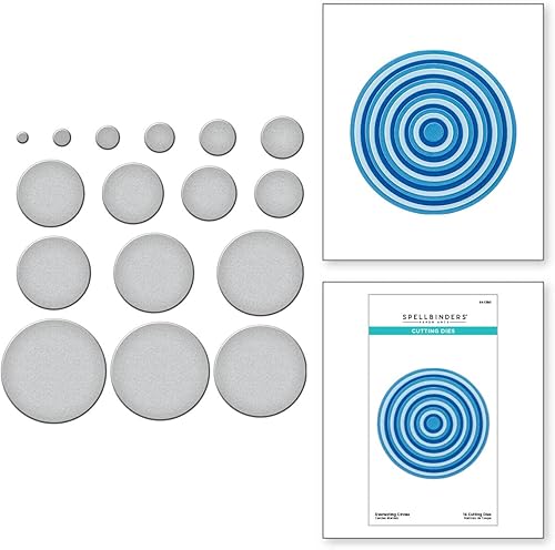 SPELLBINDERS PAPERCRAFTS, INC Spellbinders - Troqueles grabados con formas eternas, metal