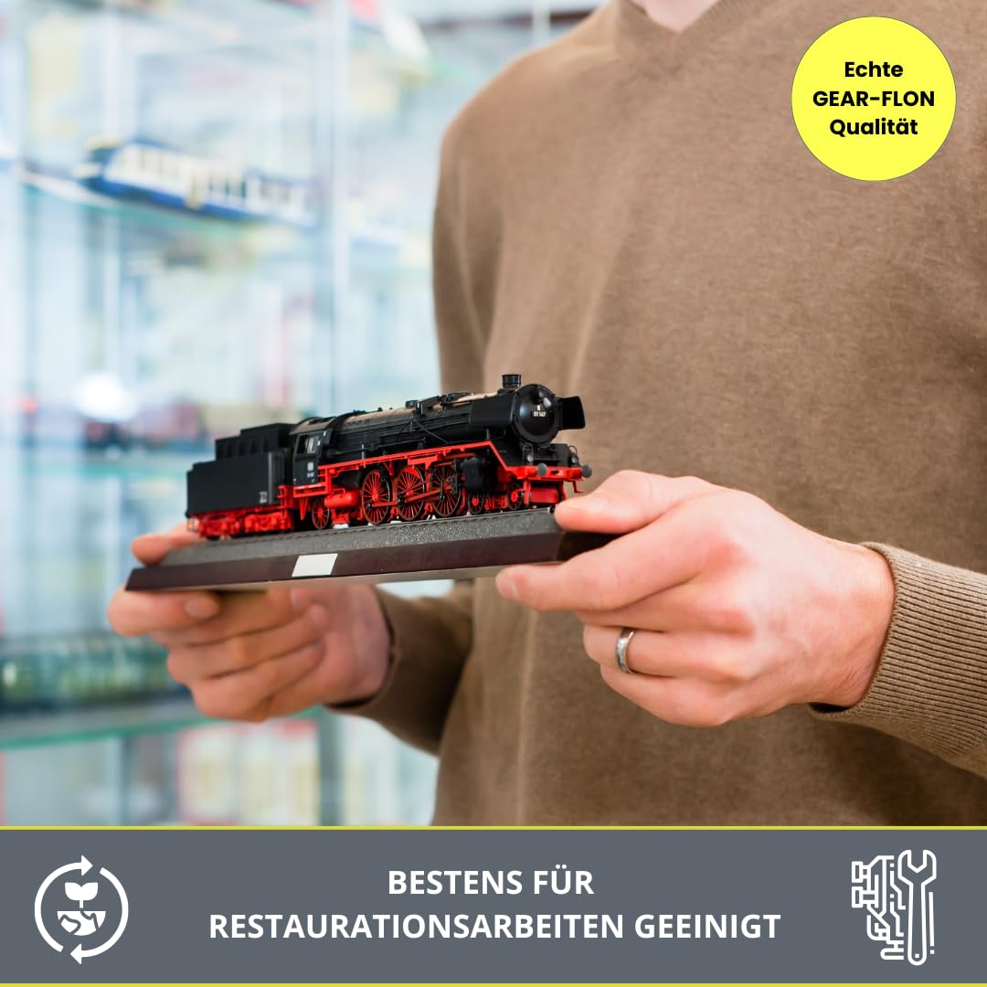 Olio lubrificante ad alte prestazioni per modellismo ferroviario e modellismo, lubrificazione precisa e cura a lungo termine, olio speciale per locomotive, assi e ingranaggi (50 ml)
