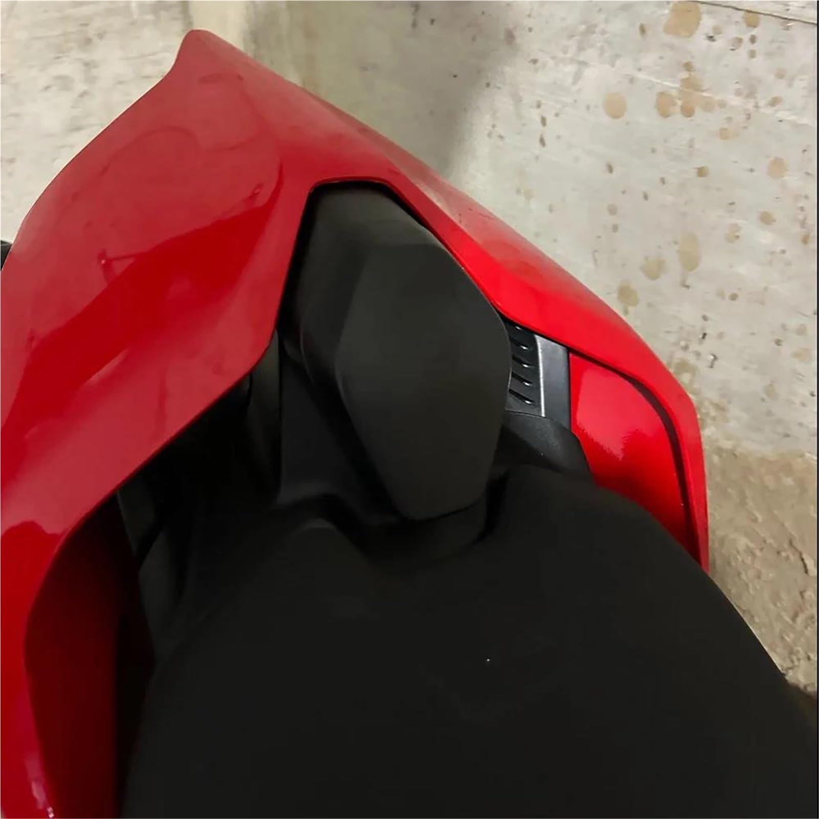 Generisch Motorrad-Heckabdeckung, Heckverkleidung, Einzelsitzabdeckung, Heckhöcker Für Ducati Für Panigale V4 V4S V4R V2 2018-2023(Red A Set)