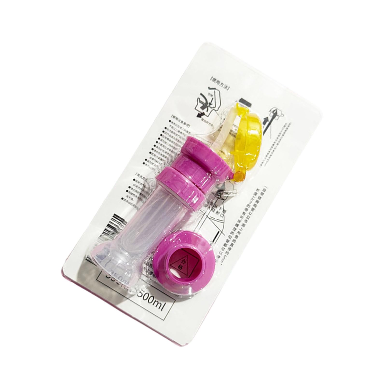 Nucelit Water Bottle Lid with Silicone Straw Spill for Travel Outdoor Use Leak Proof Bottle Lid