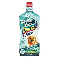 Vista 16 de Dental Fresh Aditivo de agua original para perros y gatos, 17 onzas líquidas, cuidado diario de dientes y aliento