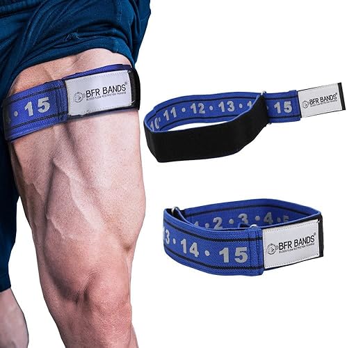 Miniatura 1 de BFR BANDS Bandas rígidas de restricción de flujo sanguíneo bandas de resistencia para entrenamiento de gimnasio en casa correas de entrenamiento de