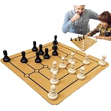 Chess Game Wooden Tabletop Toy