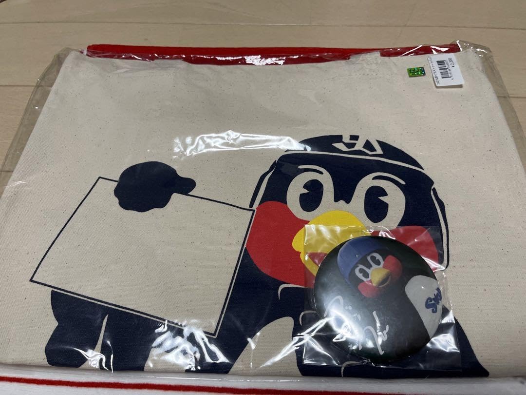 Amazon.co.jp: ヤクルトスワローズ つば九郎 イラストトート