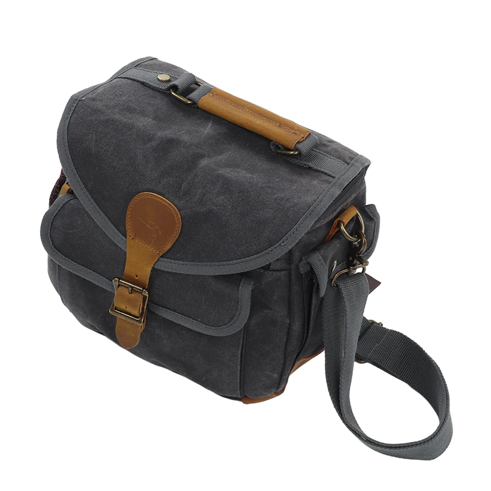Bolso de Hombro con Cámara Canvas Vintage Grande para Estuche SLR