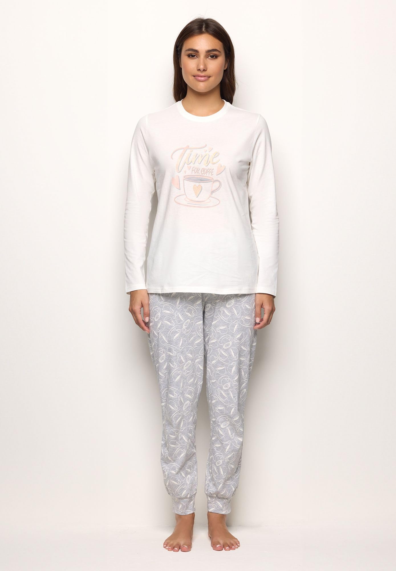 YAMAMAY - Pigiama Lungo, Donna