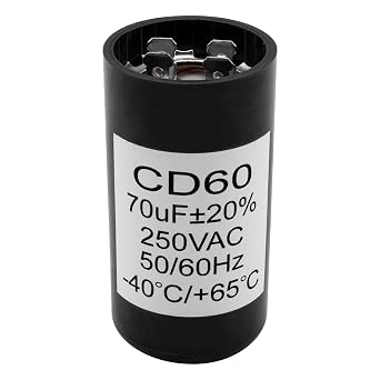 19988A Capacitor for Genie Garage Door Opener, 70 MFD 220 Vac