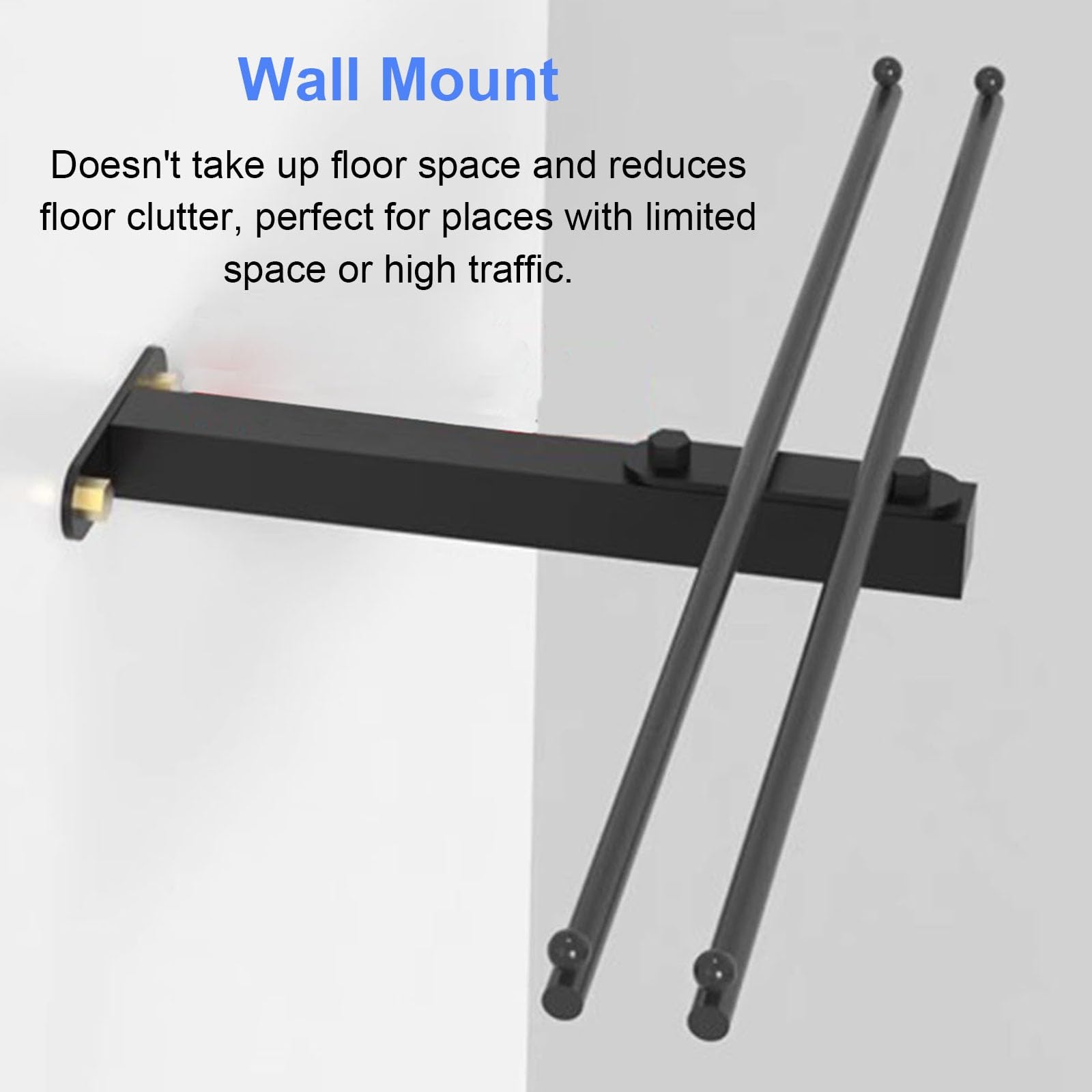 Support Mural Pour Raquette De Badminton, 6 Pièces, Crochet Pour Salle