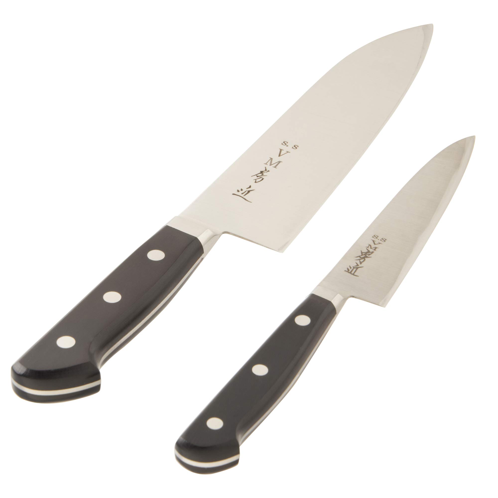 Amazon｜刀舟技研 包丁 2丁セット (三徳・ペテ) 180mm・120mm 「 房近