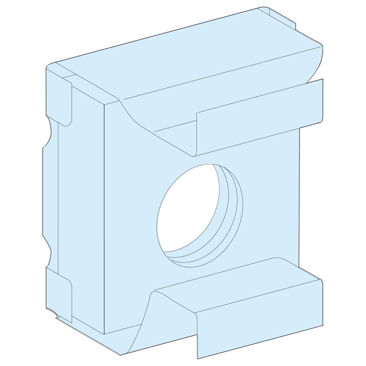 Schneider Electric 03194 20 HEXA.SPACER M6 CAPTIVE NUTS, White