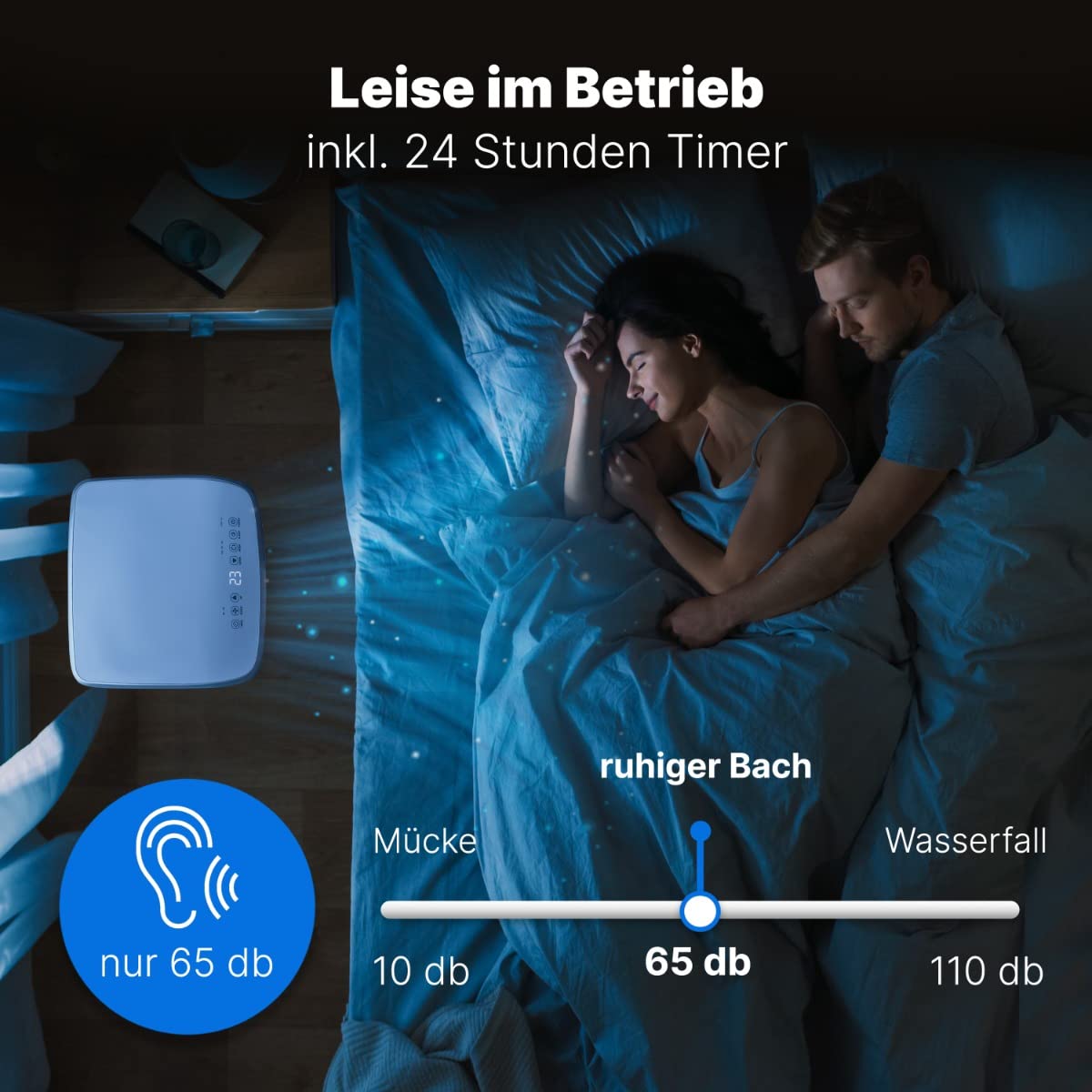 Bomann® Klimaanlage | mobiles Klimagerät leise 7.000 BTU Kühlleistung | mit Fernbedienung | 3in1 zum Kühlen, Entfeuchten und Ventilieren | Mobile Klimaanlage mit Abluftschlauch und Timer | CL 6061 CB