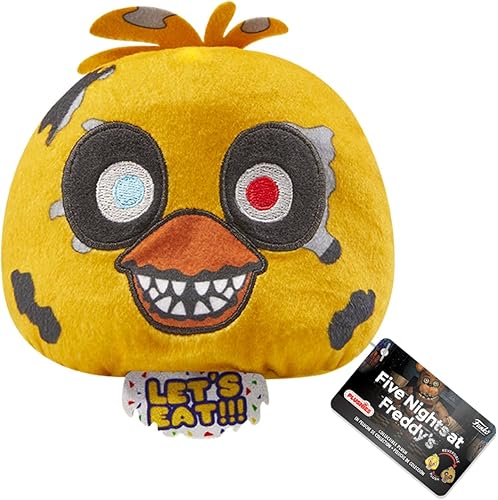 Miniatura 3 de Funko Felpa: Five Nights at Freddy's (FNAF) Cabezas reversibles – Chica The Chicken de 4 pulgadas – Peluche suave coleccionable – Idea de regalo de