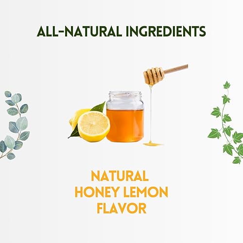 Miniatura 5 de Herbion Naturals Gotas para la tos, limón miel, 18 unidades