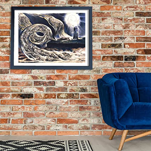 Poster The Lovers Whirlwind William Blake - Évitez les reflets avec ce mat - 2