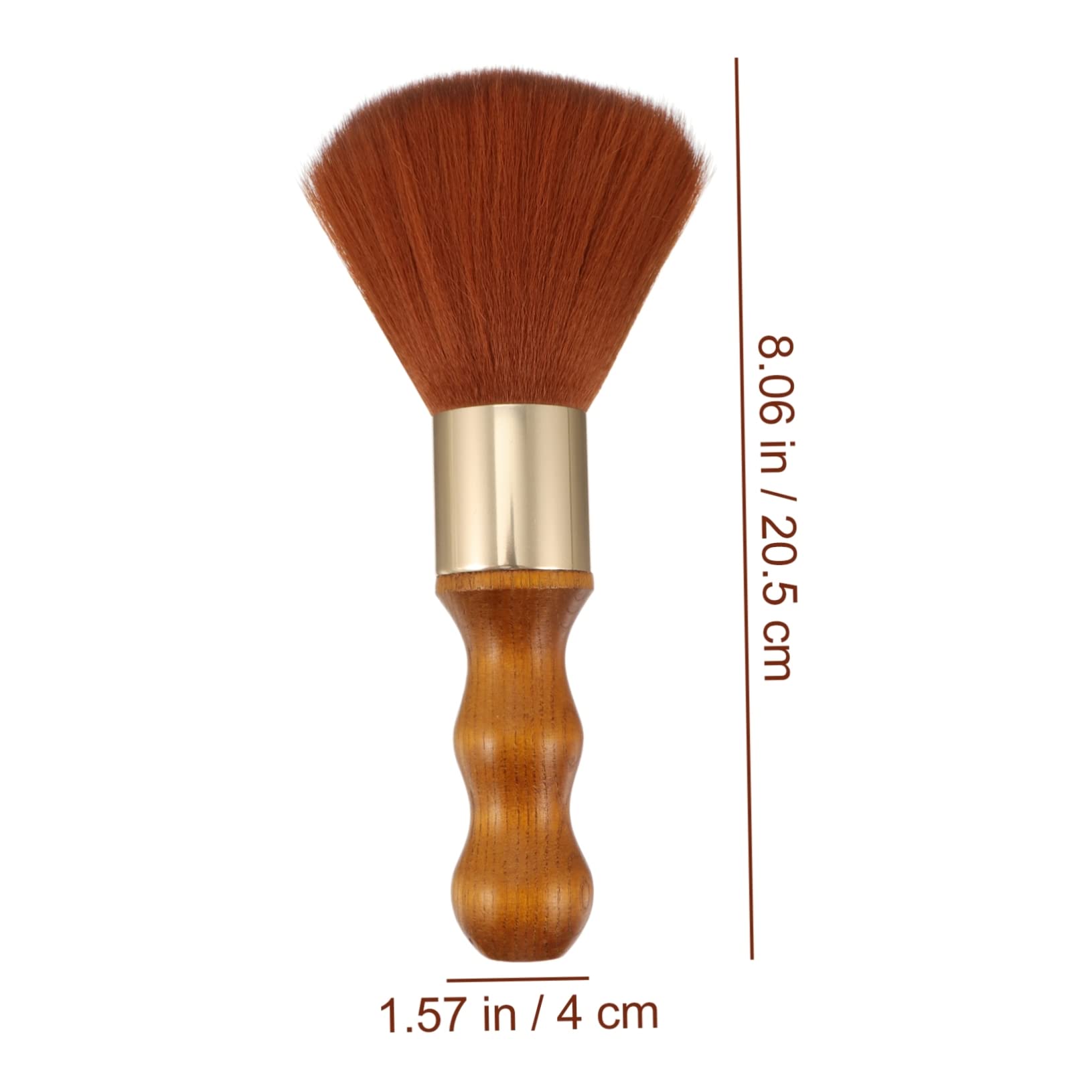 Housoutil Vinyl Record Cleaning Brush Handle Turntable Dust Brush for Records and Reduces Static for Enhanced Sound Quality Flat Base Design for Easy Storage