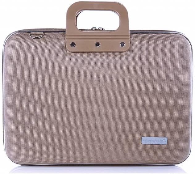 Bombata Nylon Briefcase, 38 cm, 15 Liters, Tan