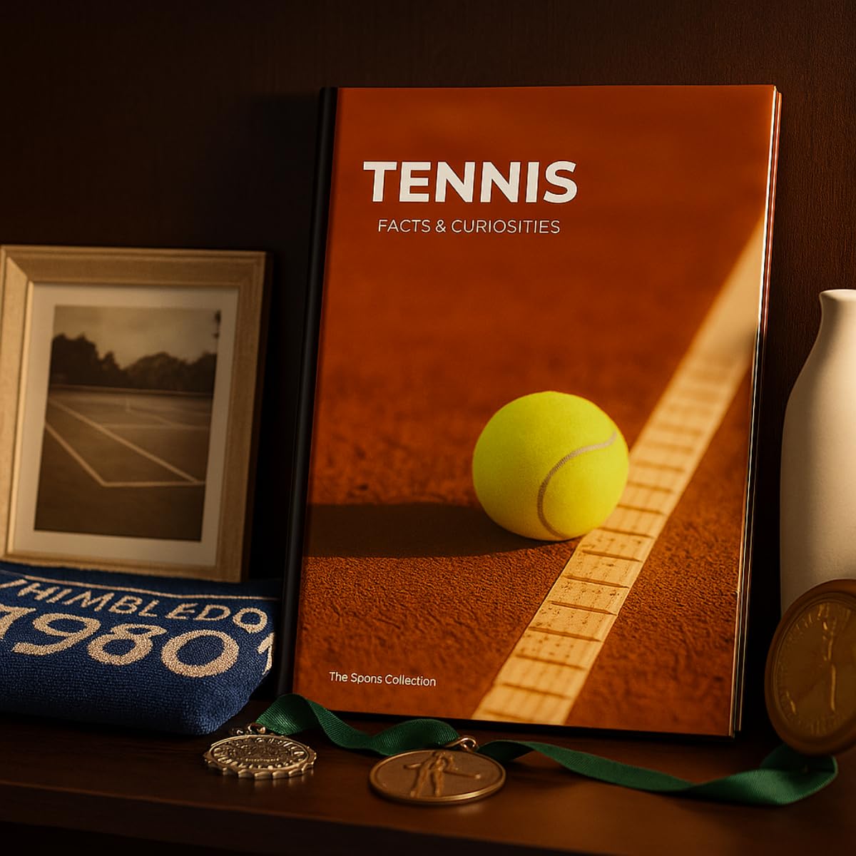 Tennis Facts & Curiosities: A Large Hardcover Tennis Coffee Table Book Celebrating the Beauty, History, and Details of the Game