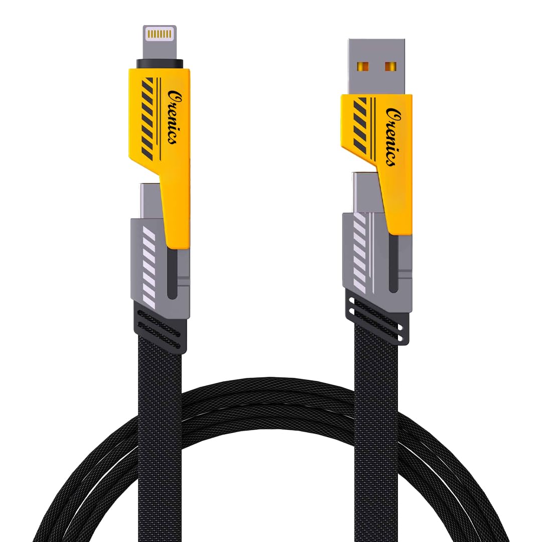 See full amazon price history chart for Orenics Super-Fast Charging Cable | 65W 480 Mbps 4-in-1 USB A/Type C to/Type C | 1.2m Tangle-Free Braided Cable | Multiport for iPhones, Android Devices Orenics Super-Fast Charging Cable | 65W 480 Mbps 4-in-1 USB A/Type C to/Type C | 1.2m Tangle-Free Braided Cable | Multiport for iPhones, Android Devices (B0DH2BPHN4) Amazon Price History, Amazon Price Tracker