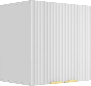 ChooChoo Wall Cabinet Laundry Room, 2-Door Kitchen Wall Cabinet with Adj...