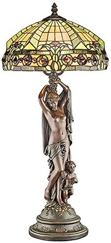 Design Toscano Lucina of Light Lámpara de vidrieras