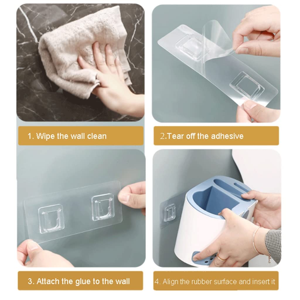 Conveniente Set di Spazzola e Supporto for Toilette in Silicone, Spazzola for Tazza da Toilette, Lavagna for la Pulizia Spazzola con setole in Silicone e TPR. Setola Morbida Uso Domestico