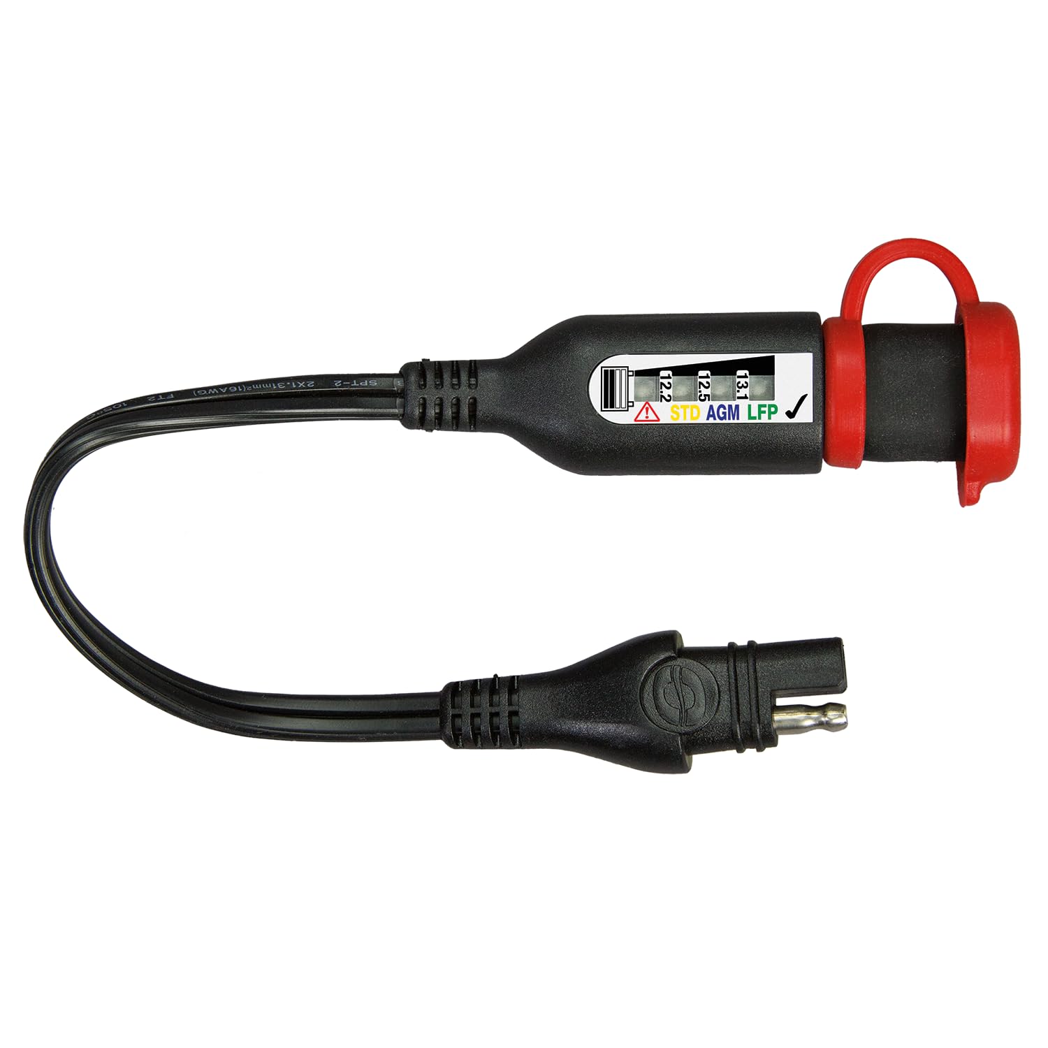 Optimate SAE Battery Monitor Status & Charge For Lithium And Lead-Acid O-125