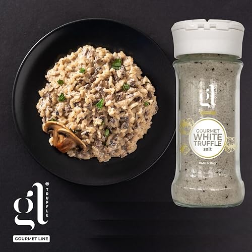 Miniatura 4 de Sal marina de trufa blanca gourmet 90 gr (3.20 oz) Condimento de sal de trufa, sal de trufa de palomitas de maíz, pizza, pasta, sal de trufa gourmet