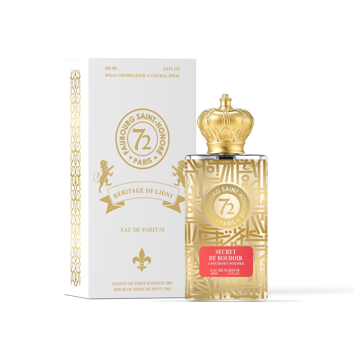 SECRET DE BOUDOIR Woda perfumowana 100ml - 72 Faubourg Saint-Honoré