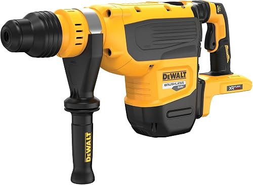 DCH735N-XJ 54V XR F/Volt 48MM SDS-MAX Hammer Bare, 54 V, Black/Yellow