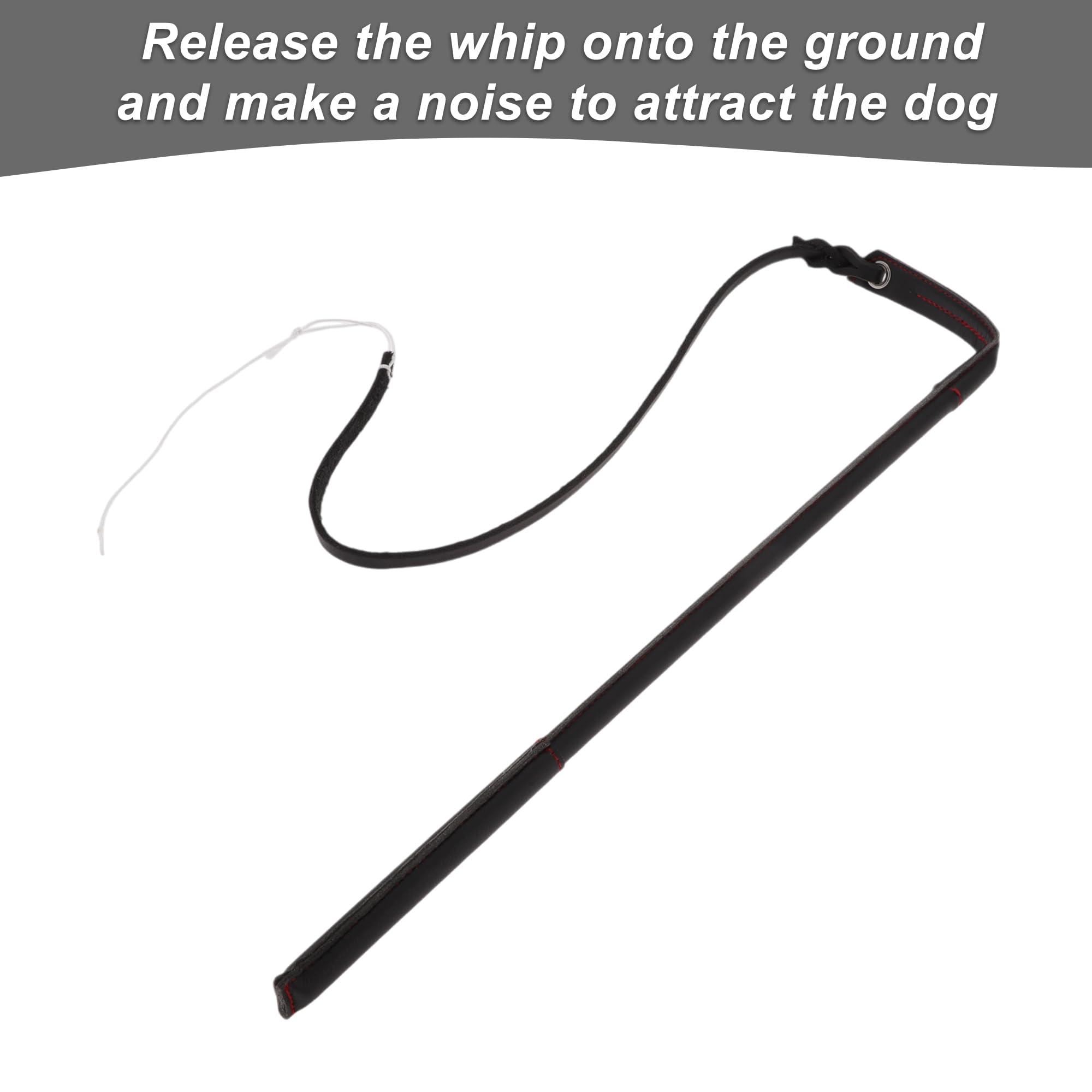 RENEWREVITAL Dog Training Whip, Dog Agitation Stick Flog Teaser Wand, Dog Target Stick Outdoor Playing, for Pulling, Chasing, Training, 20.87