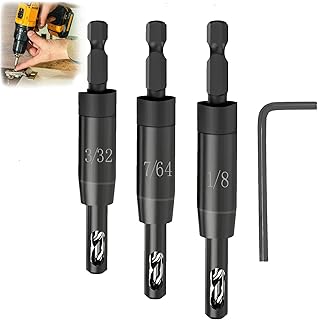 Self-Centering Drill Bit Set