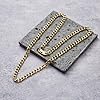 Philip Jones Men's 6mm Gold Plated Steel 24 Inch Cuban Curb Chain Necklace #5